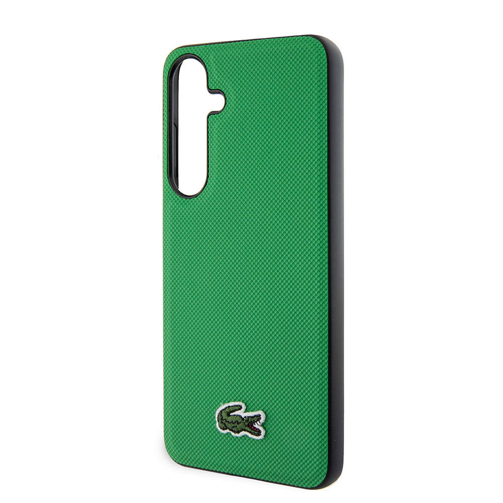 Lacoste Galaxy S24 Plus Orjinal Lisanslı PU Pike Desenli Arka Yüzey İkonik Timsah Dokuma Logolu Kılıf Lacoste Galaxy S24 Plus Orjinal Lisanslı PU Pike Desenli Arka Yüzey İkonik Timsah Dokuma Logolu Kılıf